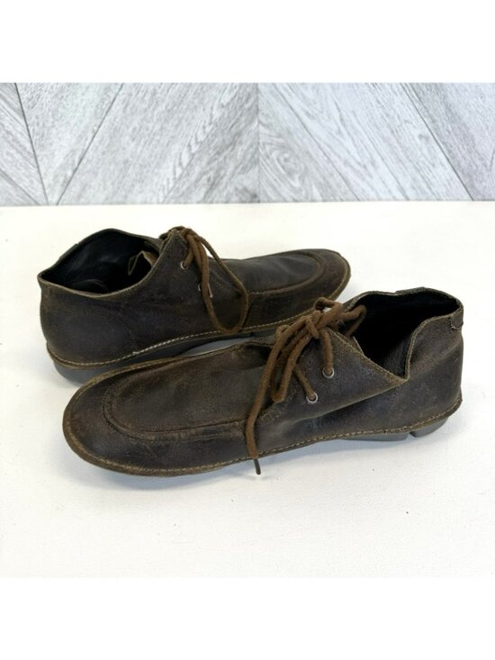 Camper Shoes Mens Size US 9 EU 42 Chukka Moc Toe Brown Leather Shoes Alicante main image 7